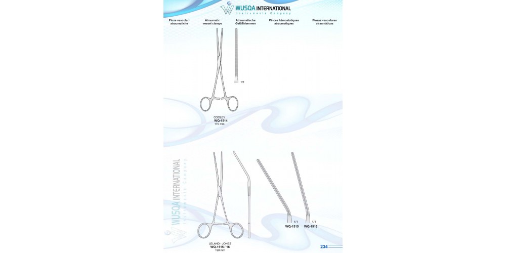 Atraumatic Vessel Clamps